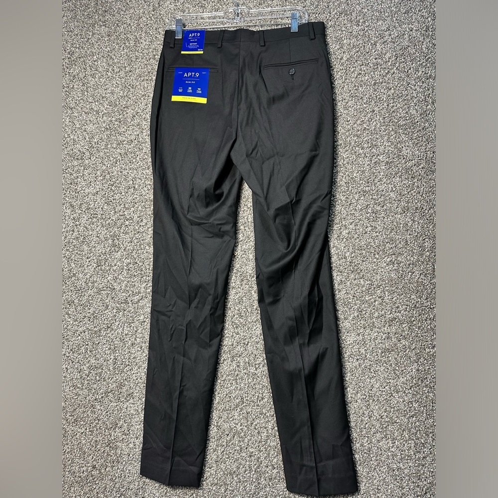 NWT Men's Apt. 9 Premier Flex Performance Suit Pants Size 32x34 - Picture 4 of 7
